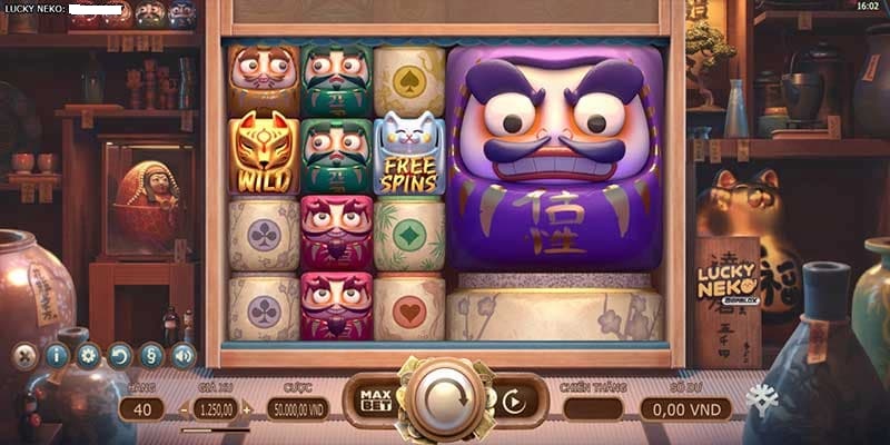 Nổ hũ Lucky Neko Gowin: Play săn Mèo Thần Tài về túi 2 Nổ hũ Lucky Neko